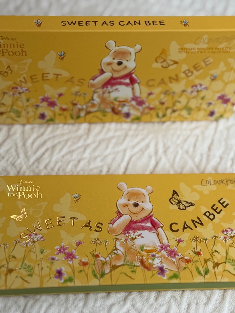 Colour Pop "Sweet As Can Be" Winnie the Pooh Themed Eye Shadow Palette